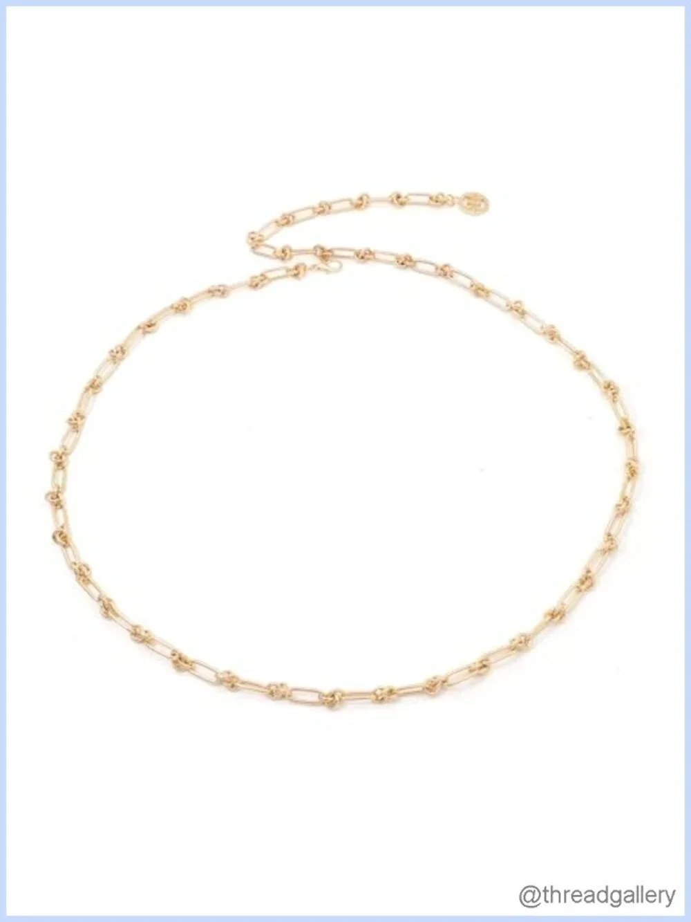 Metal Waist Chain Adjustable Buckle Belt for Dresses Jeans